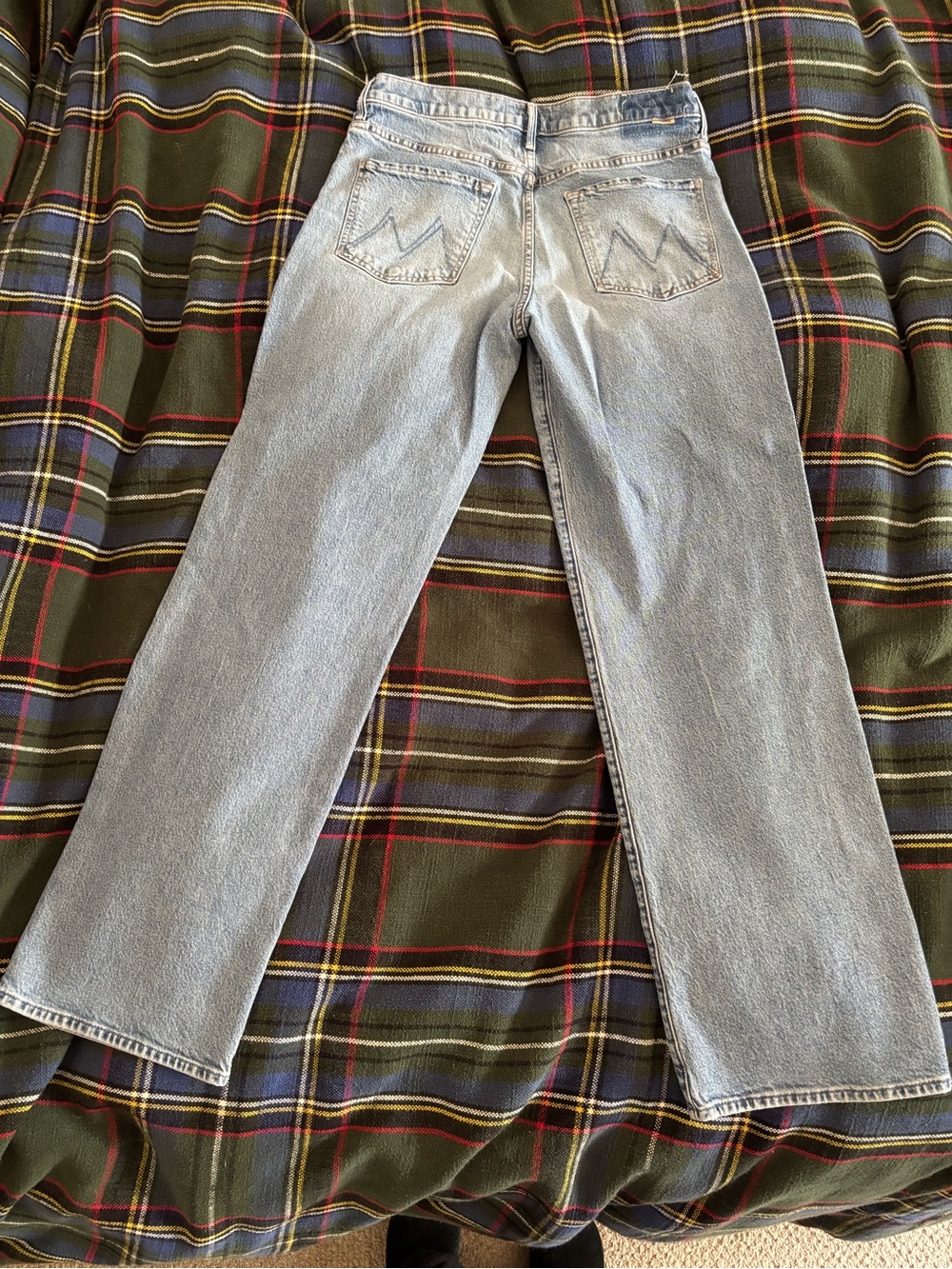 MOTHER Tunnel Vision Sneak Mid Waist Wide Leg Jeans size 30 - Picture 7 of 9